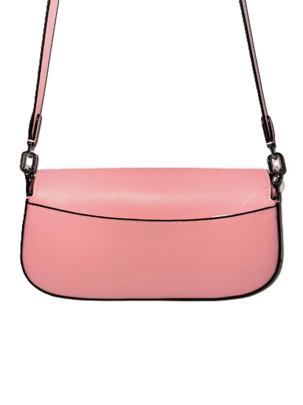 Kate Spade KN644 Quinn Refined Grain Leather Shoulder Bag Grapefruit Soda